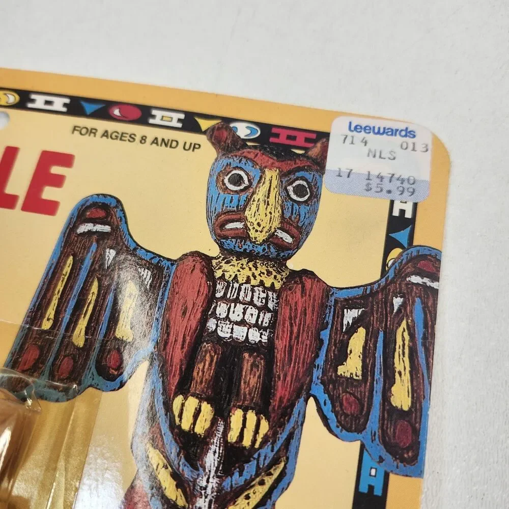 Craft House Totem Pole Indian Carvings Paint by Number Set NOS NEW Vintage 1991